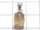 [Video][One of a kind] High Quality Rutilated Quartz AAA- Pendant Silver925 NO.3