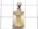 [Video][One of a kind] High Quality Rutilated Quartz AAA- Pendant Silver925 NO.6