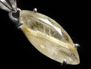 [Video][One of a kind] High Quality Rutilated Quartz AAA- Pendant Silver925 NO.10