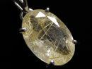 [Video][One of a kind] High Quality Rutilated Quartz AAA- Pendant Silver925 NO.12