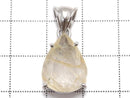 [Video][One of a kind] High Quality Rutilated Quartz AAA- Pendant Silver925 NO.13