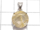 [Video][One of a kind] High Quality Rutilated Quartz AAA- Pendant Silver925 NO.15