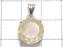 [Video][One of a kind] High Quality Rutilated Quartz AAA- Pendant Silver925 NO.16