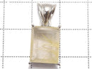 [Video][One of a kind] High Quality Rutilated Quartz AAA- Pendant Silver925 NO.17