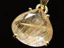 [Video][One of a kind] High Quality Rutilated Quartz AAA- Pendant 18KGP NO.28