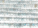 [Video] High Quality Natural Blue Zircon AAA Drop Faceted Briolette Half or 1strand beads (approx. 7 inches/18 cm)
