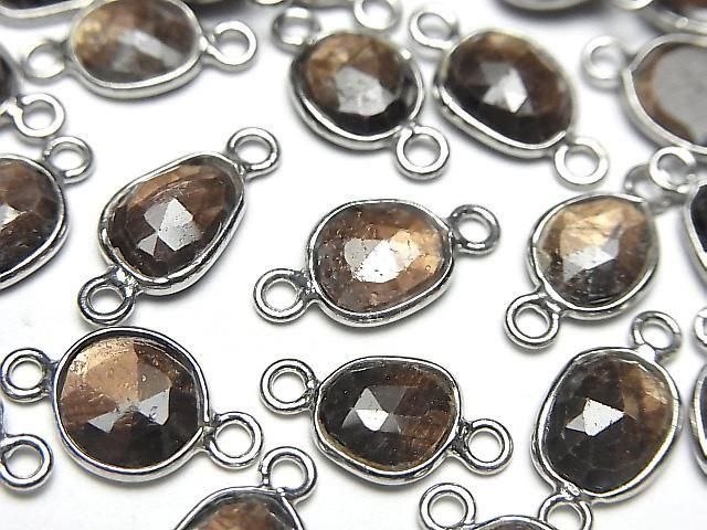 [Video] Golden Sheen Sapphire AAA Bezel Setting Freeform Rose Cut [Both Sides] Silver925 3pcs
