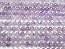 [Video] Light Color Amethyst AA Round 6mm 1strand beads (approx. 15 inches/36 cm)