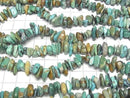 [Video] Turquoise AA++ Chips (Small Nugget) 1strand beads (approx. 15 inches/38 cm)