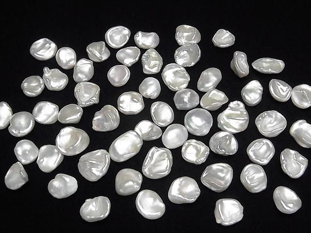[Video] Fresh Water Pearl AAA- Loose stone Baroque 12-17mm White 3pcs