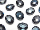 [Video] High Quality London Blue Topaz AAA Loose Stone Oval Cushion Cut 10x8mm 1pc