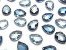 [Video] High Quality Grayish Blue Topaz AAA Loose Stone Pear Shape Cushion Cut 8x6mm 2pcs