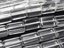 [Video] Crystal (Smelted Quartz) AAA Rectangle 15x10mm 1strand beads (approx. 14 inches/35 cm)