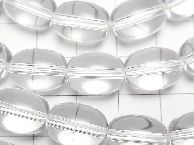 [Video] Crystal (Smelted Quartz) AAA Rice 13x10x10mm 1strand beads (approx. 15 inches/36 cm)