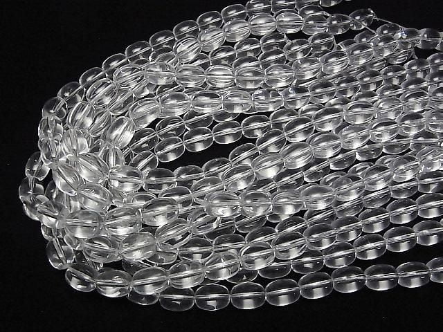 [Video] Crystal (Smelted Quartz) AAA Rice 13x10x10mm 1strand beads (approx. 15 inches/36 cm)