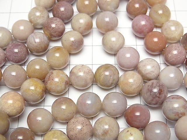 [Video] Fossil Coral Round 10mm Bracelet