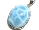 [Video][One of a kind] Larimar Pectolite AAA Pendant Silver925 NO.41