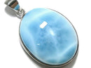 [Video][One of a kind] Larimar Pectolite AAA Pendant Silver925 NO.45