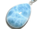 [Video][One of a kind] Larimar Pectolite AAA Pendant Silver925 NO.47
