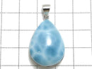 [Video][One of a kind] Larimar Pectolite AAA Pendant Silver925 NO.49