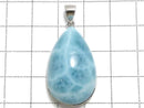 [Video][One of a kind] Larimar Pectolite AAA Pendant Silver925 NO.51