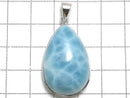 [Video][One of a kind] Larimar Pectolite AAA Pendant Silver925 NO.52