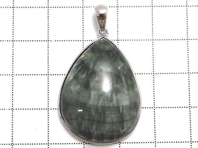 [Video][One of a kind] Seraphinite AAA Pendant Silver925 NO.25
