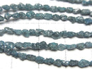 [Video] Blue Diamond Rough Nugget Half or 1strand beads (approx. 15 inches/38 cm)