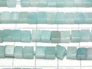 [Video] Amazonite Cube 4.5x4.5x4.5mm 1strand beads (approx. 15 inches/36 cm)
