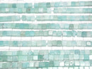 [Video] Amazonite Cube 4.5x4.5x4.5mm 1strand beads (approx. 15 inches/36 cm)
