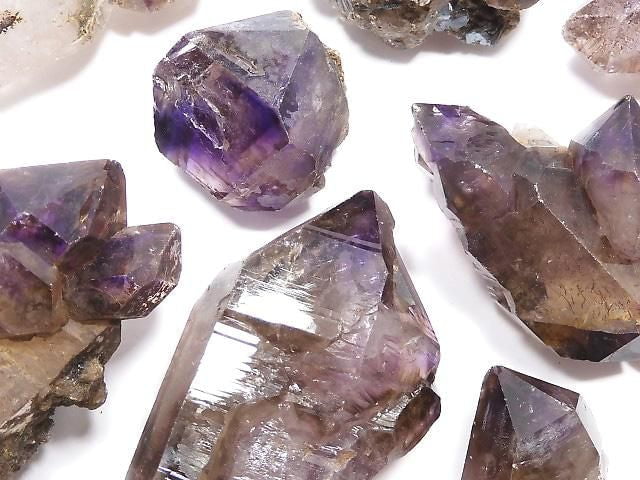 [Video][One of a kind] Elestial Quartz Rough Stone 8pcs Set No. 43