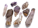 [Video][One of a kind] Elestial Quartz Rough Stone 8pcs Set No. 44