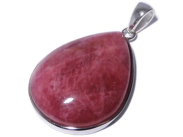 [Video][One of a kind] Rhodonite AAA Pendant Silver925 NO.20
