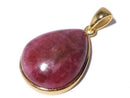 [Video][One of a kind] Rhodonite AAA Pendant 18KGP NO.24