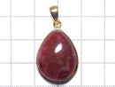 [Video][One of a kind] Rhodonite AAA Pendant 18KGP NO.24
