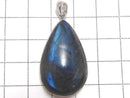 [Video][One of a kind] Blue Labradorite AAA Pendant Silver925 NO.75