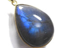 [Video][One of a kind] Blue Labradorite AAA Pendant 18KGP NO.79