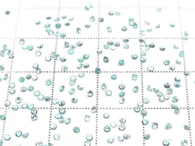 [Video] High Quality Paraiba Tourmaline AAA Loose Stone Round Faceted 1.5x1.5mm 5pcs