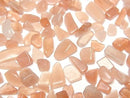 Orange Moonstone AAA- Undrilled Chips 100g