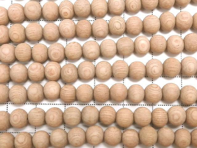 Rosewood Semi-Round 6mm Matte Finish 1strand beads (approx. 16 inches/39 cm)