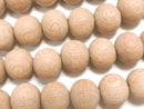 Rosewood Semi-Round 10mm Matte Finish 1strand beads (approx. 15 inches/38 cm)
