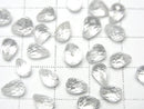 [Video] High Quality Crystal AAA- Half Drilled Hole Faceted Drop 6x5mm 5pcs