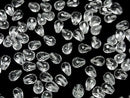 [Video] High Quality Crystal AAA- Half Drilled Hole Faceted Drop 6x5mm 5pcs