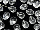 [Video] High Quality Crystal AAA- Half Drilled Hole Faceted Drop 8x6mm 3pcs