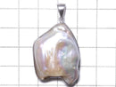 [Video][One of a kind] Fresh Water Pearl Keshi Pearl Pendant Silver925 NO.16