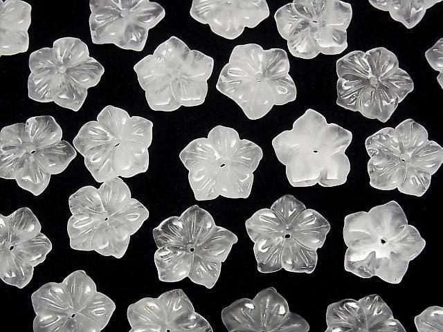 [Video] Crystal Flower 14mm Center Hole 2pcs