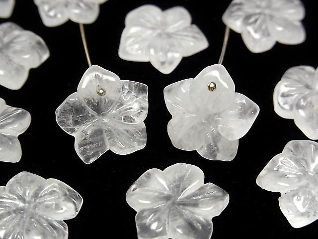 [Video] Crystal Flower 14mm Top Hole 2pcs