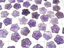 [Video] Mixed Amethyst Flower 14mm Top Hole 2pcs