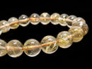 [Video][One of a kind] Rutilated Quartz AAA Round 9mm Bracelet NO.133