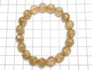 [Video][One of a kind] Rutilated Quartz AAA Round 10mm Bracelet NO.138